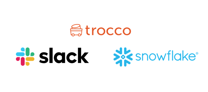 TROCCO×Slack×Snowflake